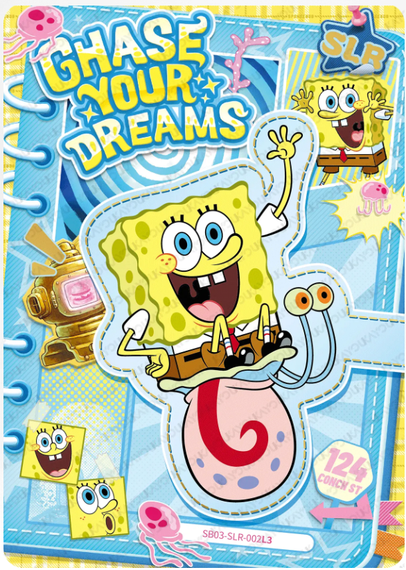 KAYOU SpongeBob L2 SLR Card (Pull Rate: 5.56%~20%)