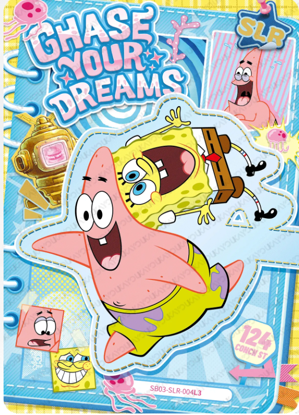 KAYOU SpongeBob L2 SLR Card (Pull Rate: 5.56%~20%)