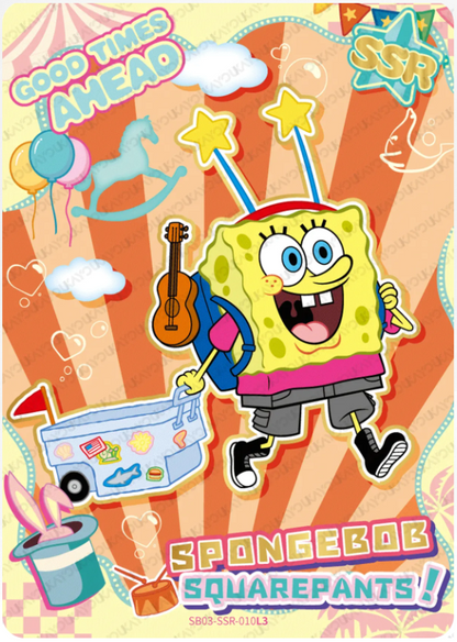 KAYOU SpongeBob L3 SSR Card (Pull Rate: 20%~51%)