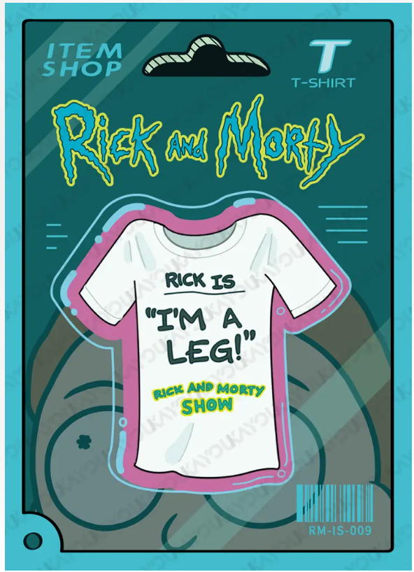 KAYOU Rick and Morty L2 IS Card (Pull Rate: 60%)