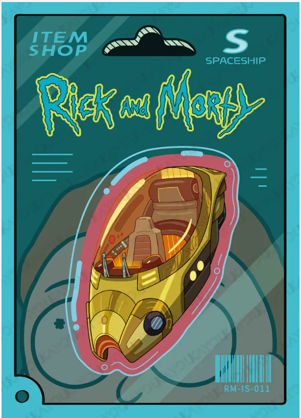 KAYOU Rick and Morty L2 IS Card (Pull Rate: 60%)