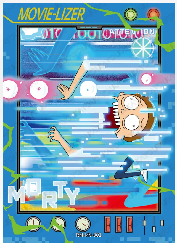 KAYOU Rick and Morty L3 MV Card (Pull Rate: 20%)