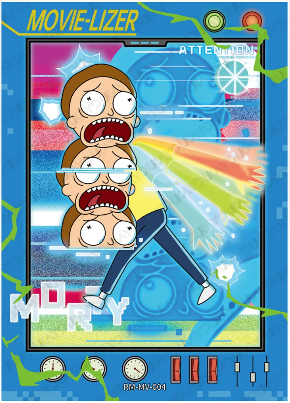 KAYOU Rick and Morty L3 MV Card (Pull Rate: 20%)