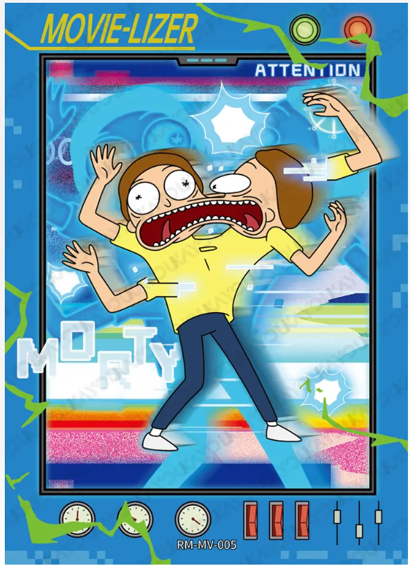 KAYOU Rick and Morty L3 MV Card (Pull Rate: 20%)