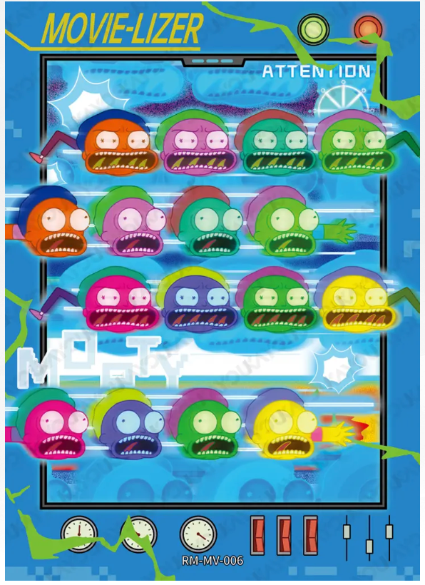 KAYOU Rick and Morty L3 MV Card (Pull Rate: 20%)
