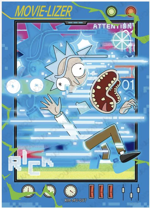 KAYOU Rick and Morty L3 MV Card (Pull Rate: 20%)