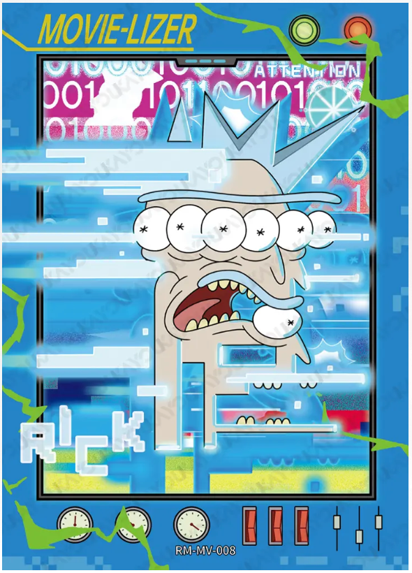 KAYOU Rick and Morty L3 MV Card (Pull Rate: 20%)