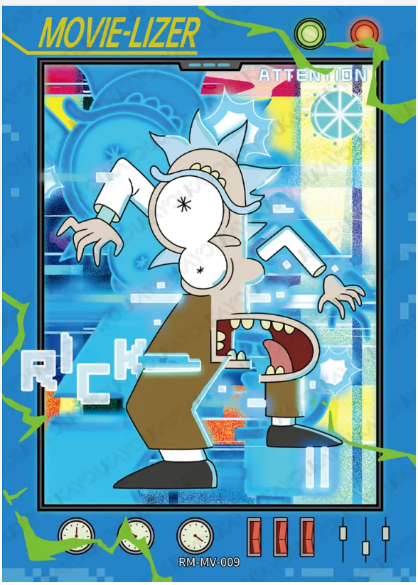 KAYOU Rick and Morty L3 MV Card (Pull Rate: 20%)