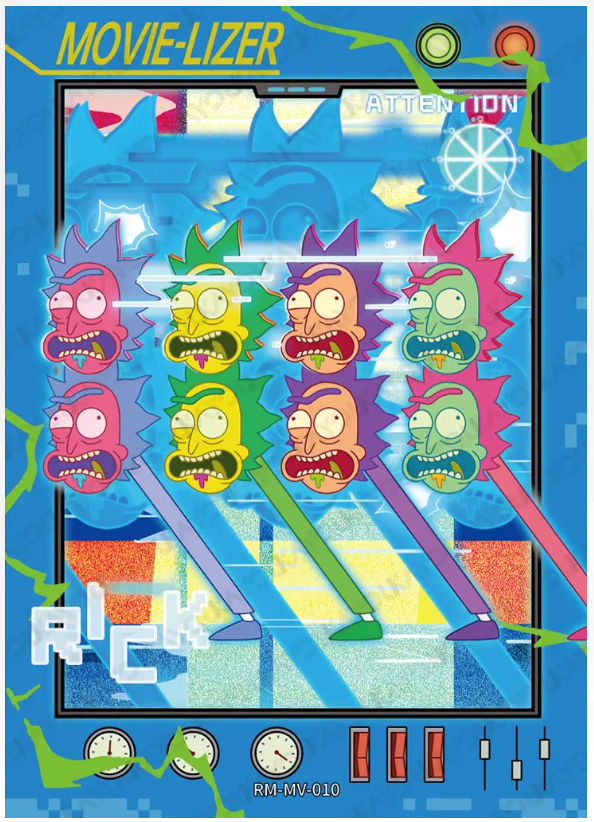 KAYOU Rick and Morty L3 MV Card (Pull Rate: 20%)