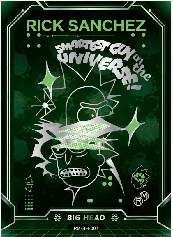 KAYOU Rick and Morty L4 BH Card (Pull Rate: 10%)