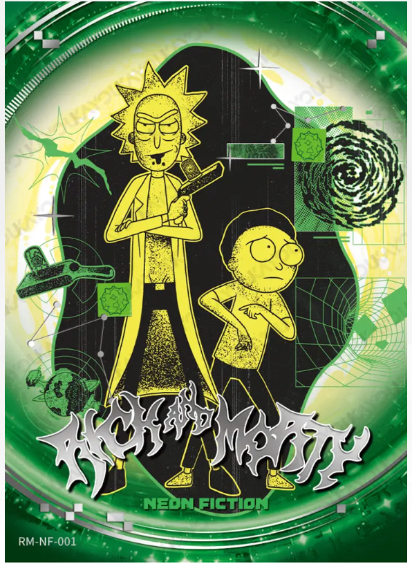 KAYOU Rick and Morty L4 NF Card (Pull Rate: 7.25%)