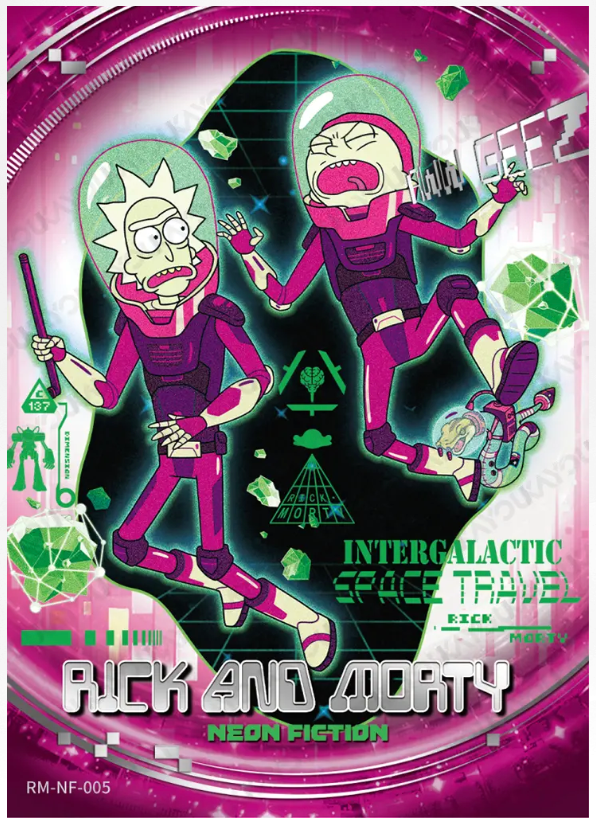 KAYOU Rick and Morty L4 NF Card (Pull Rate: 7.25%)