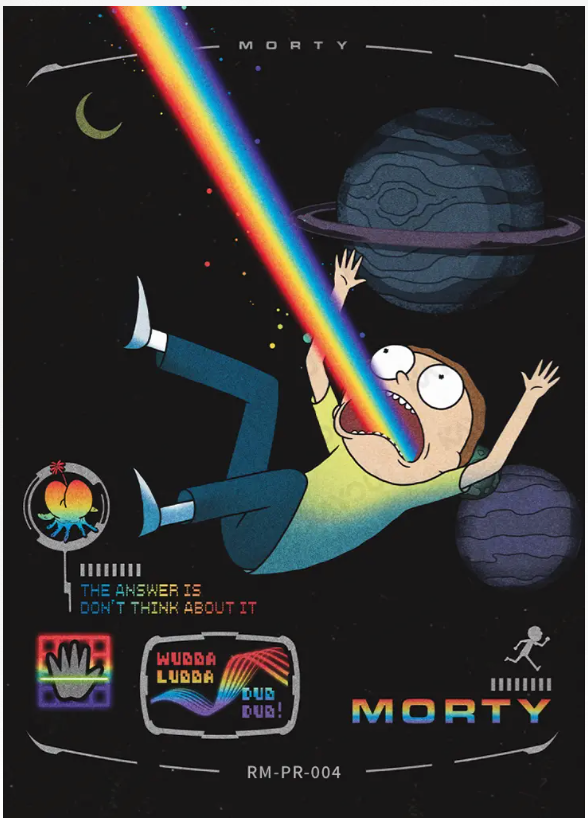 KAYOU Rick and Morty Promo Card