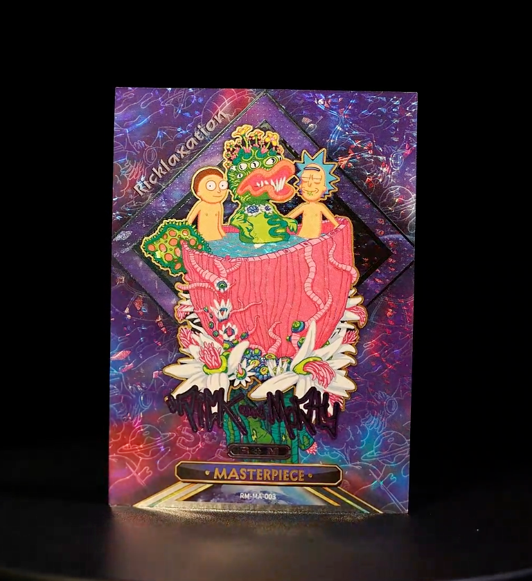 KAYOU Rick and Morty L5 MA/IN Card (Pull Rate: 0.90%~1.55%)
