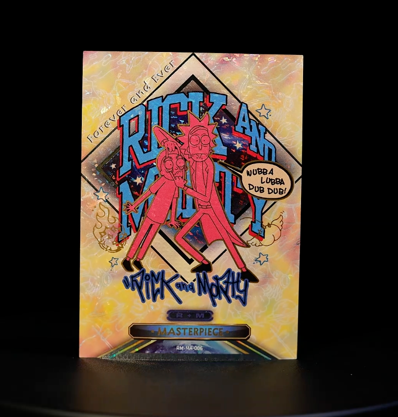 KAYOU Rick and Morty L5 MA/IN Card (Pull Rate: 0.90%~1.55%)