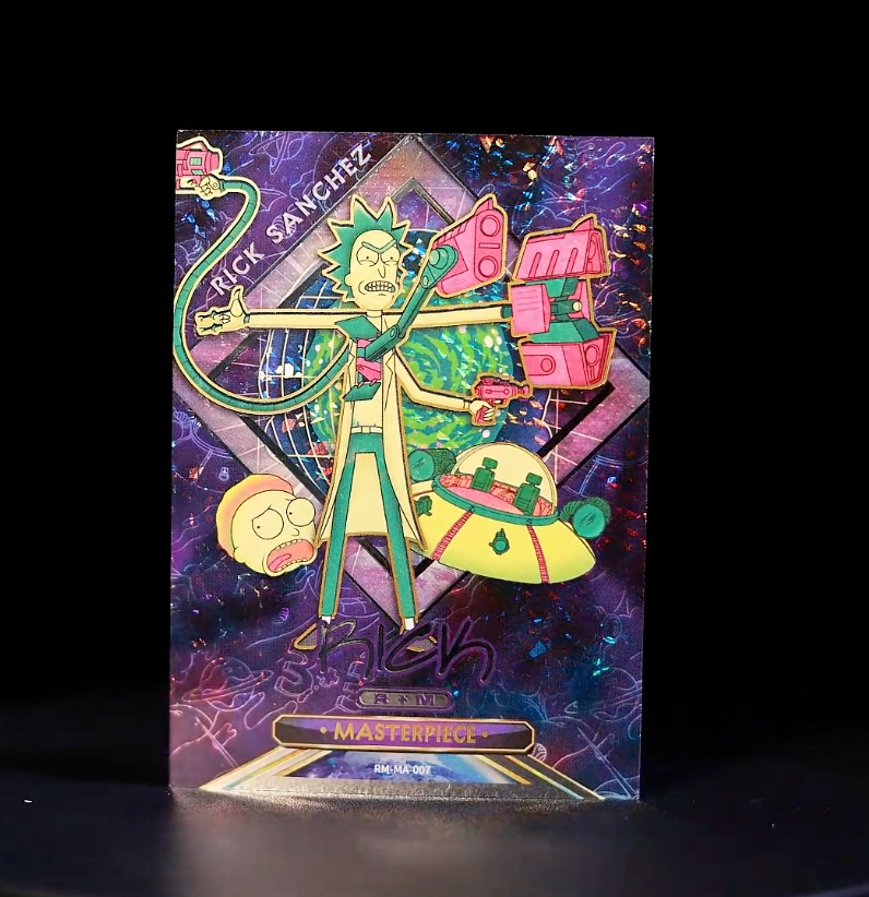 KAYOU Rick and Morty L5 MA/IN Card (Pull Rate: 0.90%~1.55%)