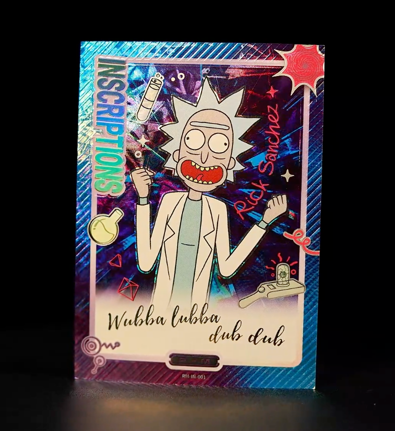 KAYOU Rick and Morty L5 MA/IN Card (Pull Rate: 0.90%~1.55%)