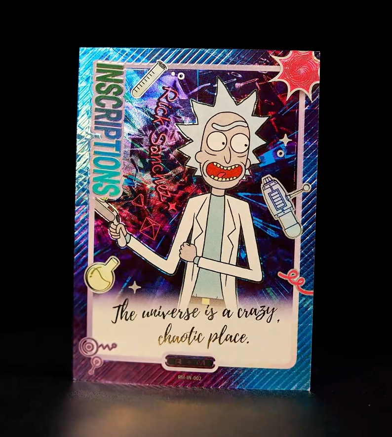 KAYOU Rick and Morty L5 MA/IN Card (Pull Rate: 0.90%~1.55%)