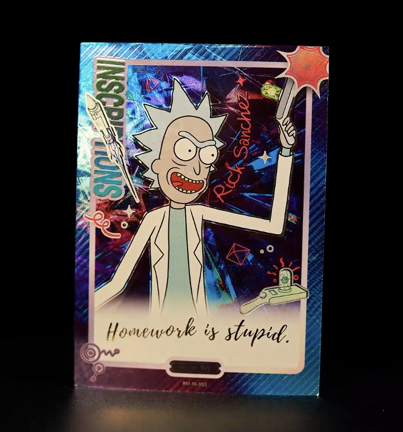 KAYOU Rick and Morty L5 MA/IN Card (Pull Rate: 0.90%~1.55%)