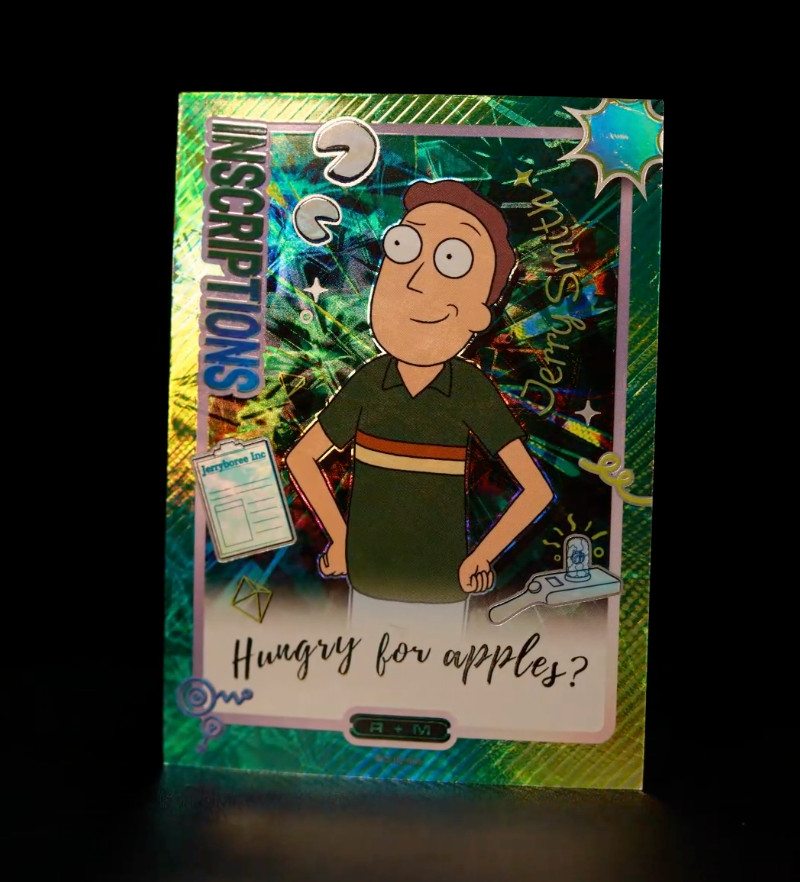 KAYOU Rick and Morty L5 MA/IN Card (Pull Rate: 0.90%~1.55%)