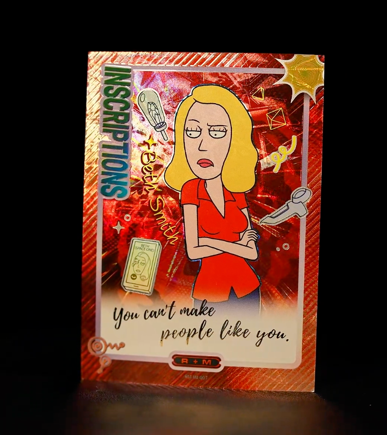 KAYOU Rick and Morty L5 MA/IN Card (Pull Rate: 0.90%~1.55%)