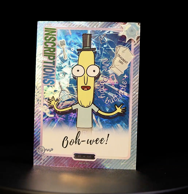KAYOU Rick and Morty L5 MA/IN Card (Pull Rate: 0.90%~1.55%)
