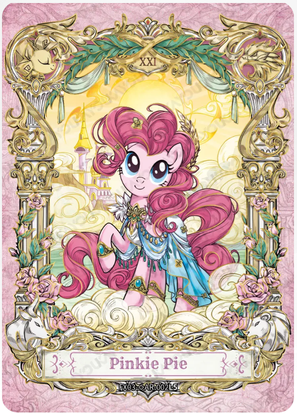 KAYOU My Little Pony L5 AR Card (Pull-Rate: 0.33%~12.50%)