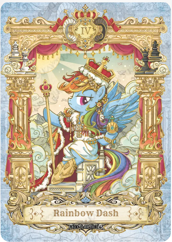 KAYOU My Little Pony L5 AR Card (Pull-Rate: 0.33%~12.50%)