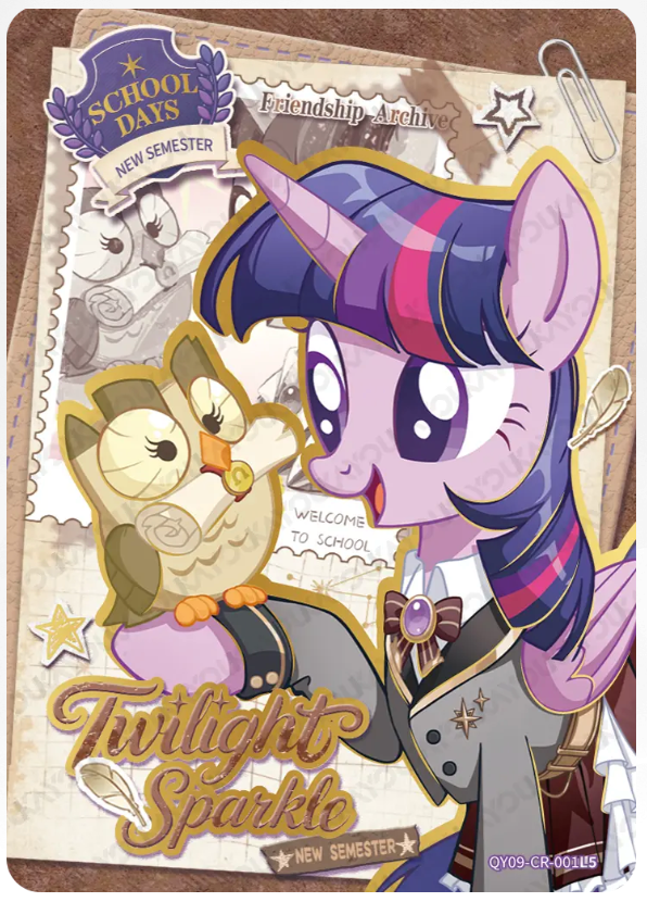 KAYOU My Little Pony L4 CR Card (Pull-Rate: 0.56%~1.11%)