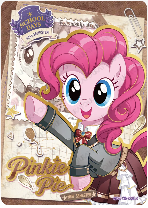 KAYOU My Little Pony L4 CR Card (Pull-Rate: 0.56%~1.11%)