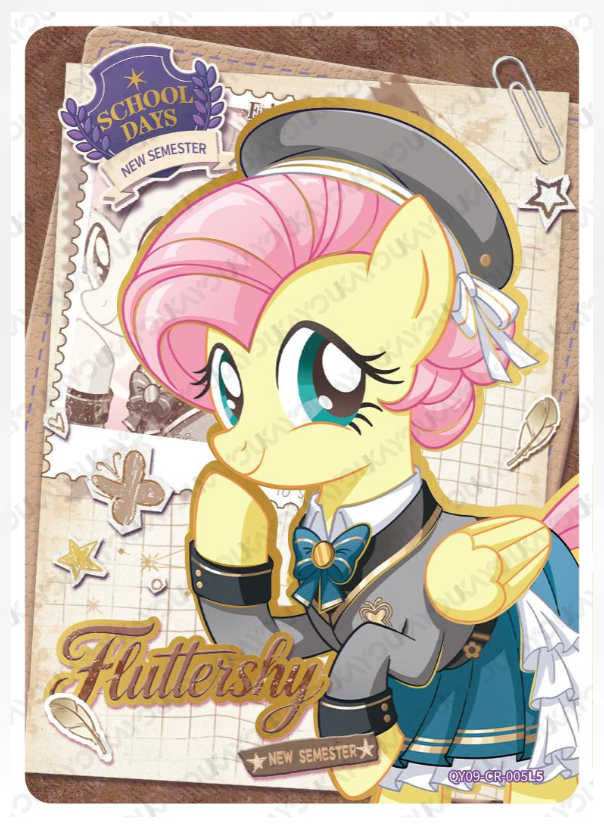 KAYOU My Little Pony L4 CR Card (Pull-Rate: 0.56%~1.11%)