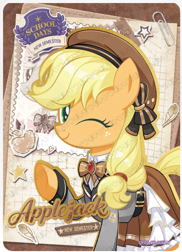KAYOU My Little Pony L4 CR Card (Pull-Rate: 0.56%~1.11%)