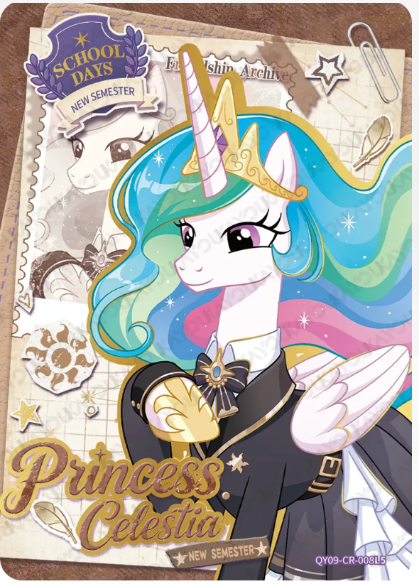 KAYOU My Little Pony L4 CR Card (Pull-Rate: 0.56%~1.11%)