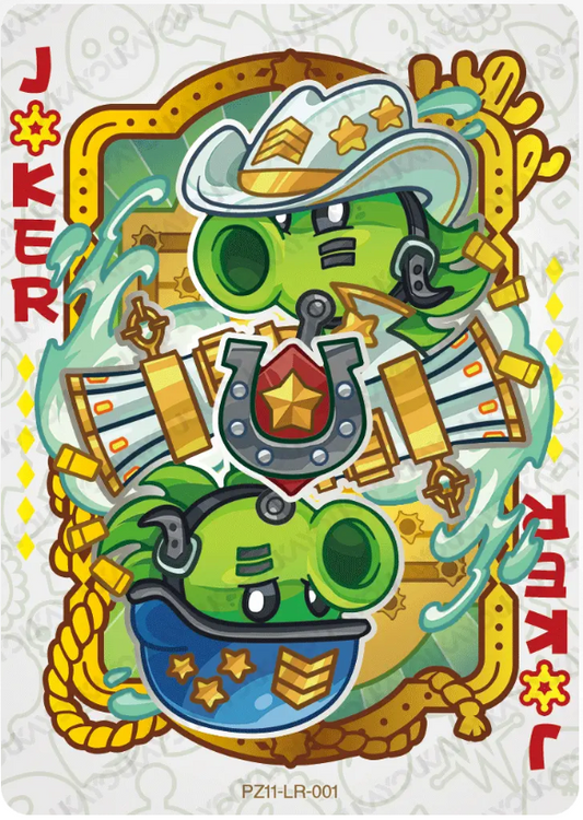KAYOU Plants VS. Zombies L4 LR Card (Pull Rate: 2.43%)
