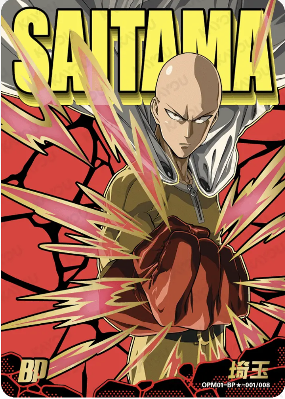 KAYOU One-Punch Man L5 BP Card (Pull Rate: 0.19%~0.91%))