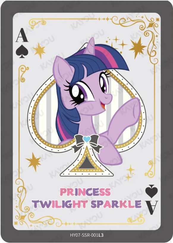 KAYOU My Little Pony L3 SSR Card (Moon 7/8) (Pull Rate: 44.44%)
