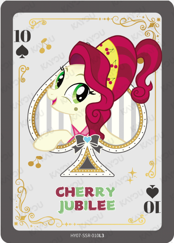 KAYOU My Little Pony L3 SSR Card (Moon 7/8) (Pull Rate: 44.44%)