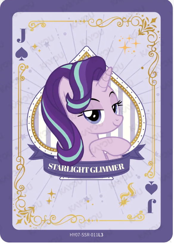 KAYOU My Little Pony L3 SSR Card (Moon 7/8) (Pull Rate: 44.44%)