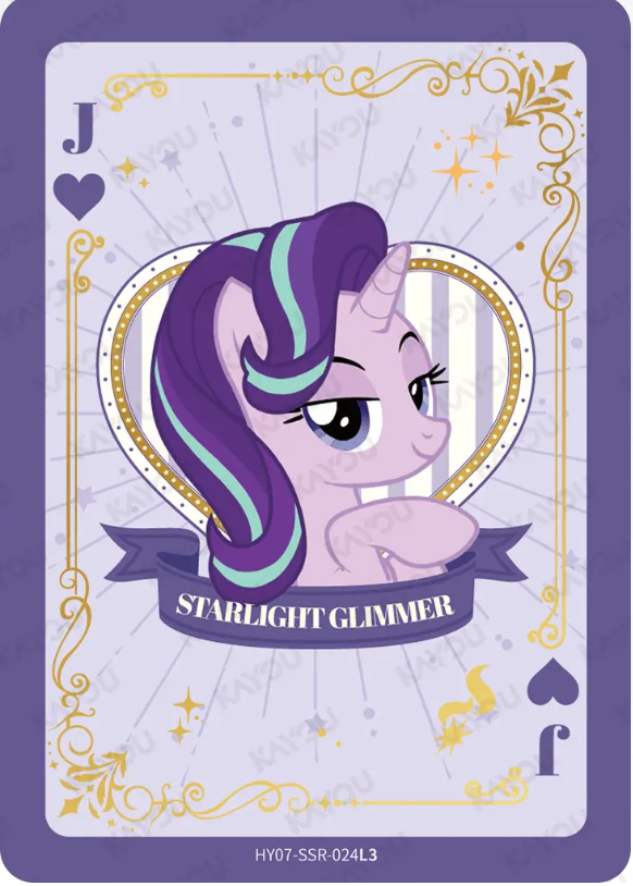 KAYOU My Little Pony L3 SSR Card (Moon 7/8) (Pull Rate: 44.44%)