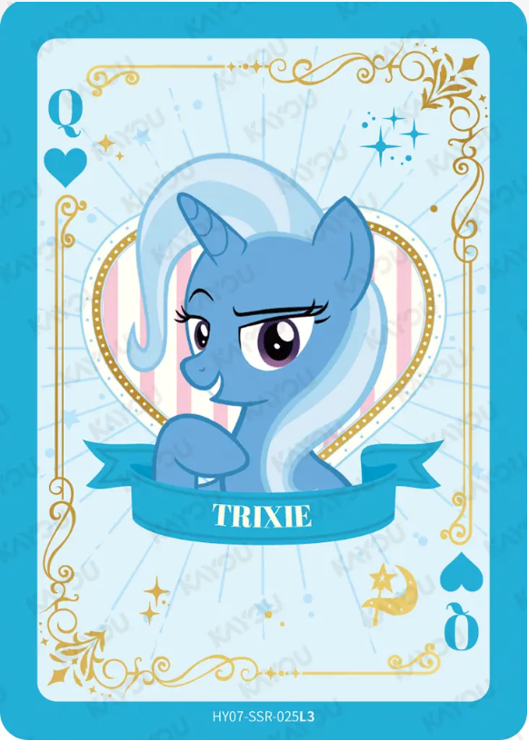 KAYOU My Little Pony L3 SSR Card (Moon 7/8) (Pull Rate: 44.44%)