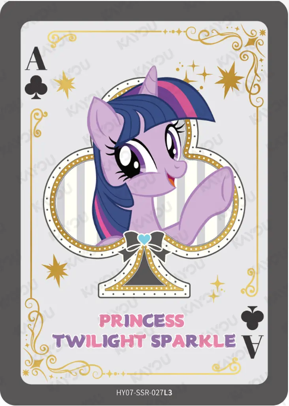 KAYOU My Little Pony L3 SSR Card (Moon 7/8) (Pull Rate: 44.44%)
