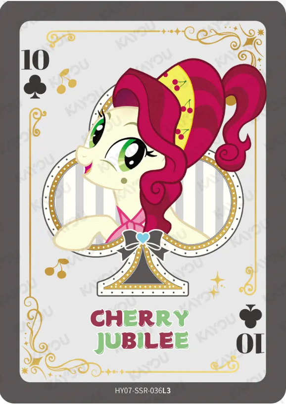 KAYOU My Little Pony L3 SSR Card (Moon 7/8) (Pull Rate: 44.44%)