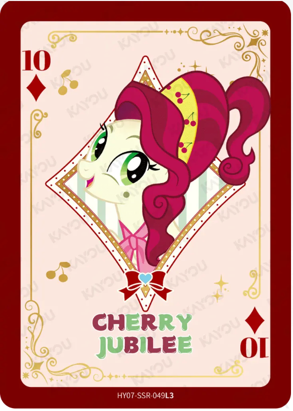 KAYOU My Little Pony L3 SSR Card (Moon 7/8) (Pull Rate: 44.44%)