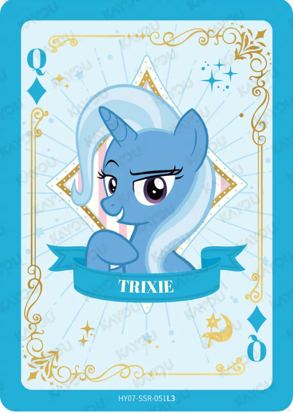 KAYOU My Little Pony L3 SSR Card (Moon 7/8) (Pull Rate: 44.44%)