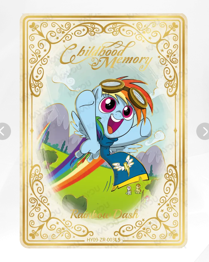 KAYOU My Little Pony Tier 1 ZR Set (HY8/9 ◇001-007)