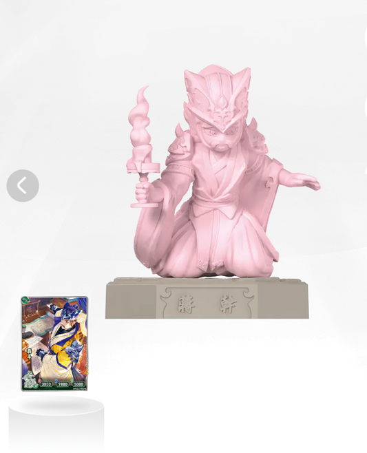 KAYOU Three Kingdoms Rubber Figurine and Card (5th Wave)