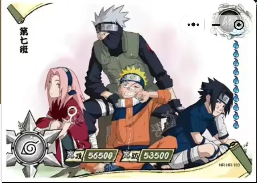 KAYOU Naruto L3 HR Set (161-200) - FansTradingCards