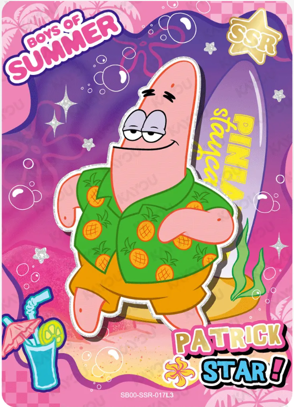 KAYOU SpongeBob L3 SSR Set (001-022)