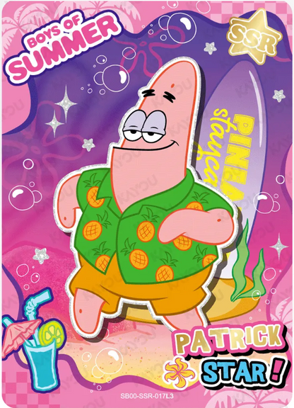 KAYOU SpongeBob L3 SSR Set (001-022)