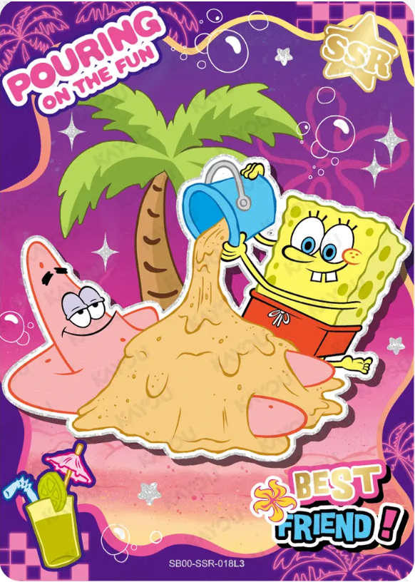 KAYOU SpongeBob L3 SSR Set (001-022)